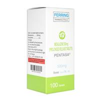 ペンタサ500mg100錠