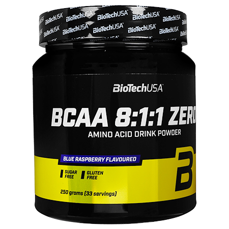 BCAA8:1:1ゼロ・ブルーラズベリー味33回分(BioTechUSA) 