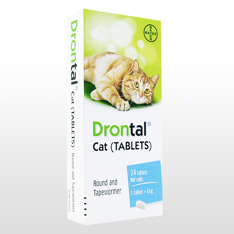 ドロンタール（Drontal）猫用 24錠
