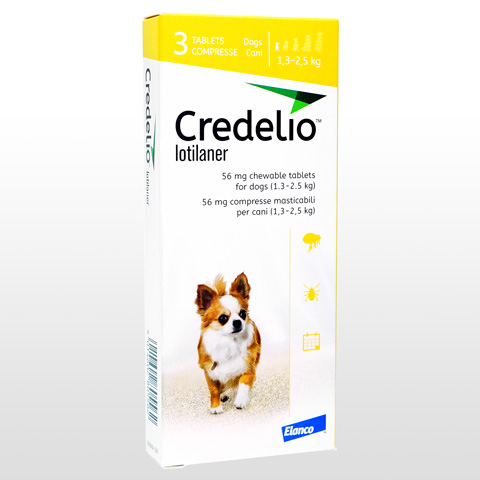 クレデリオ(体重1.3-2.5kgの犬用)3錠