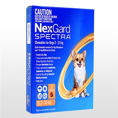 ネクスガードスペクトラ (NexGard SPECTRA) 通販【フィラリア予防薬