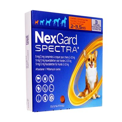 ネクスガードスペクトラ (NexGard SPECTRA) 通販【フィラリア予防薬