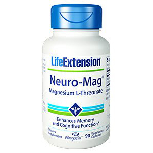 LifeExtension ニューロマグ（L-トレオン酸マグネシウム）90カプセル