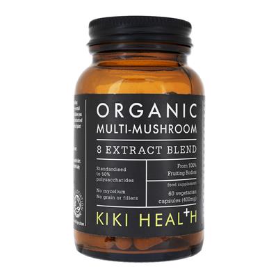オーガニック・マルチマッシュルーム・8エクストラクトブレンド(Kiki-Health)