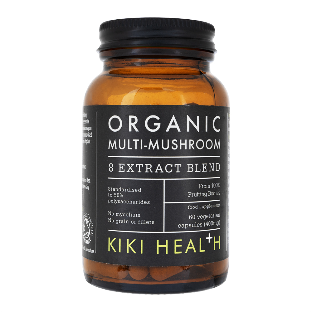 オーガニック・マルチマッシュルーム・8エクストラクトブレンド(Kiki-Health)
