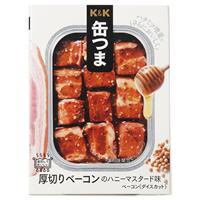 K&K 缶つま 厚切りベーコンのハニーマスタード味 105gx6個