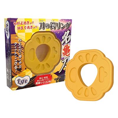 刀の鍔（つば）リング「名亀刀」
