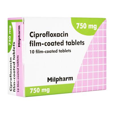 シプロフロキサシン750mg