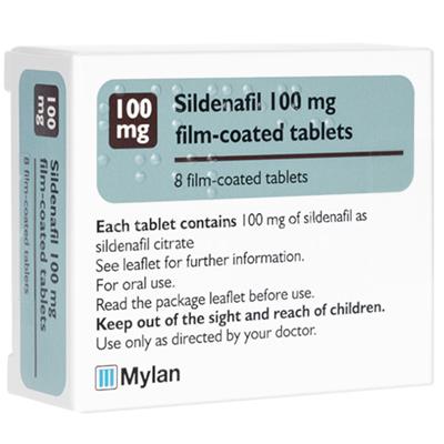 シルデナフィル(Mylan Inc.製)100mg