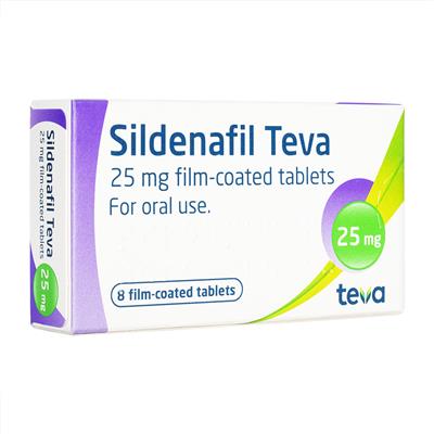シルデナフィル(Teva UK Limited製)25mg