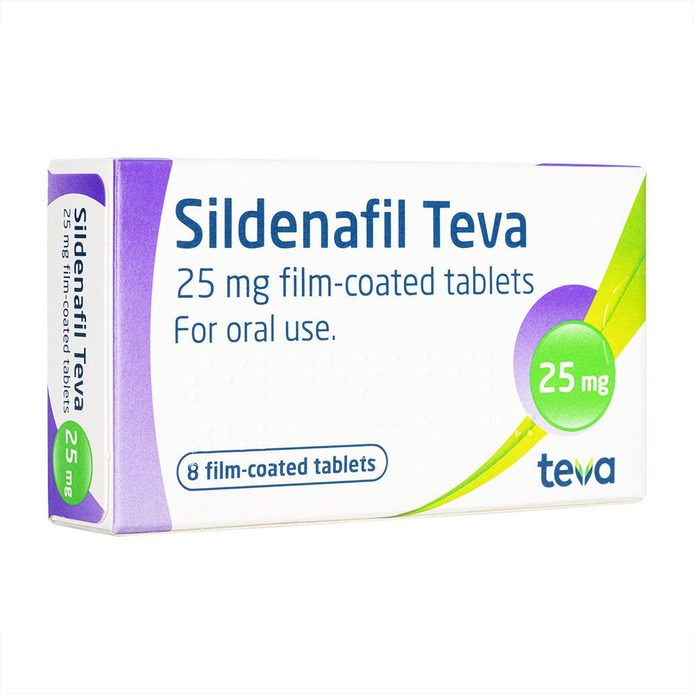シルデナフィル(Teva UK Limited製)25mg