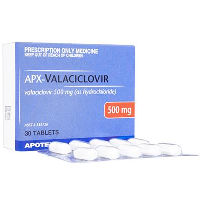 バラシクロビル500mg