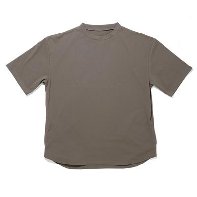 フーバー　汗染み軽減オーバーサイズ　5分袖クールTシャツ
