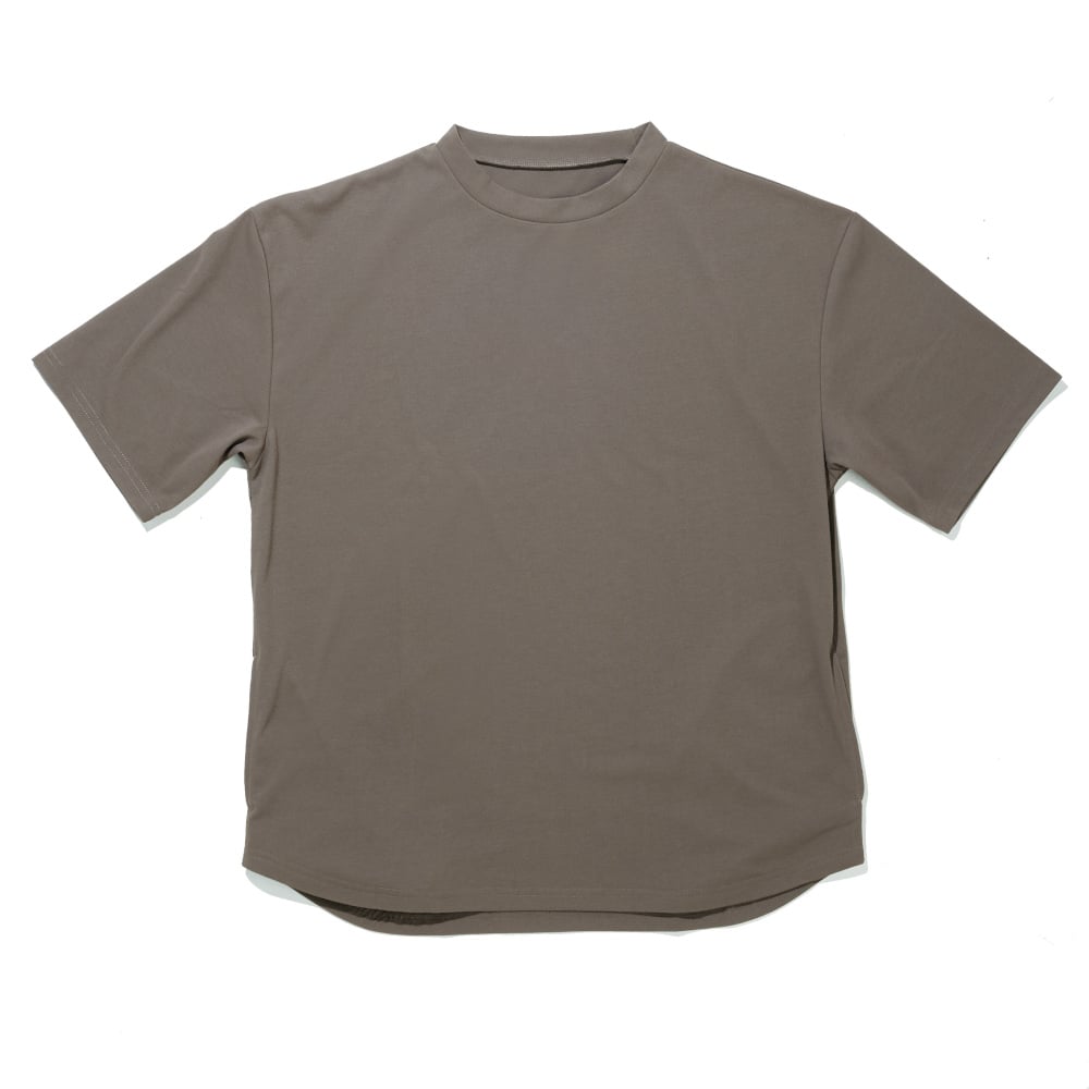 フーバー　汗染み軽減オーバーサイズ　5分袖クールTシャツ