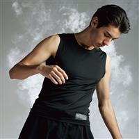 ボディタフネス ドラスティックドライ ノースリーブ クルーネックシャツ