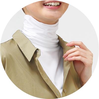 フィットスタイル UVネックカバー 付け襟タイプ