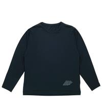 ホディタフネス　ゆったりストレッチ 冷感ロングスリーブ クルーネックシャツ