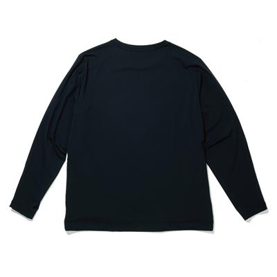 ホディタフネス　ゆったりストレッチ 冷感ロングスリーブ クルーネックシャツ
