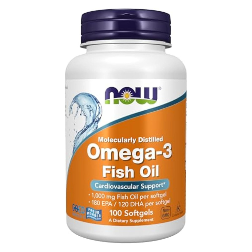 オメガ3フィッシュオイル 1000mg(NOW社)