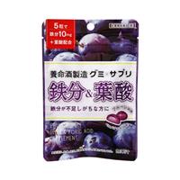 養命酒製造 グミＸサプリ 鉄分＆葉酸