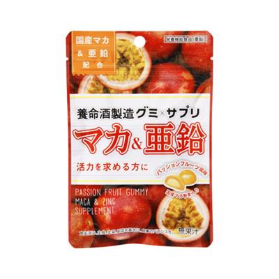 養命酒製造 グミＸサプリ マカ＆亜鉛