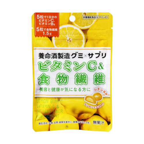養命酒製造 グミＸサプリ ビタミンＣ＆食物繊維