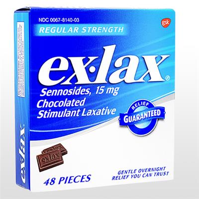 ex-lax（エックスラックス）チョコレートタイプ48粒