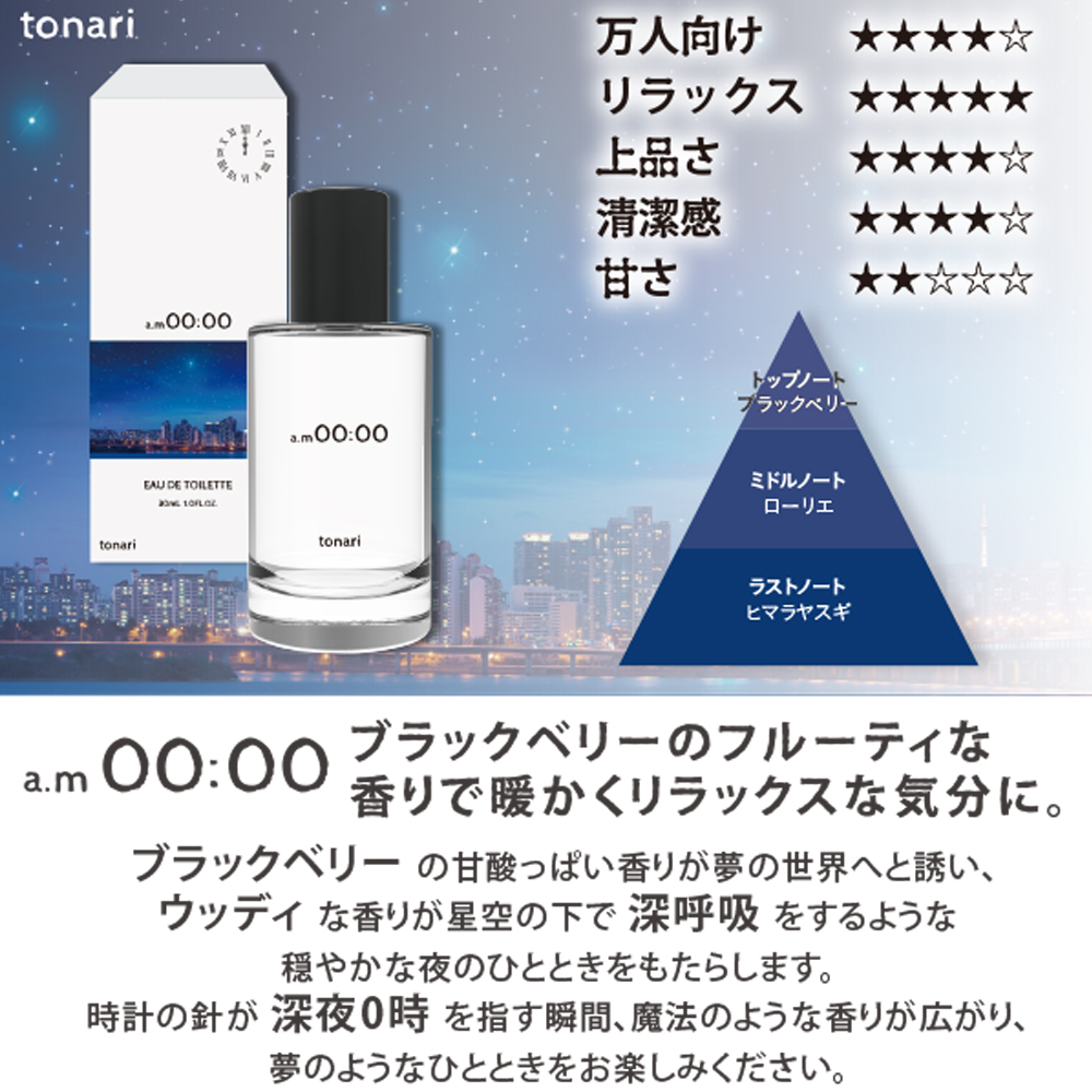 tonari オードトワレ30ml 4本セット