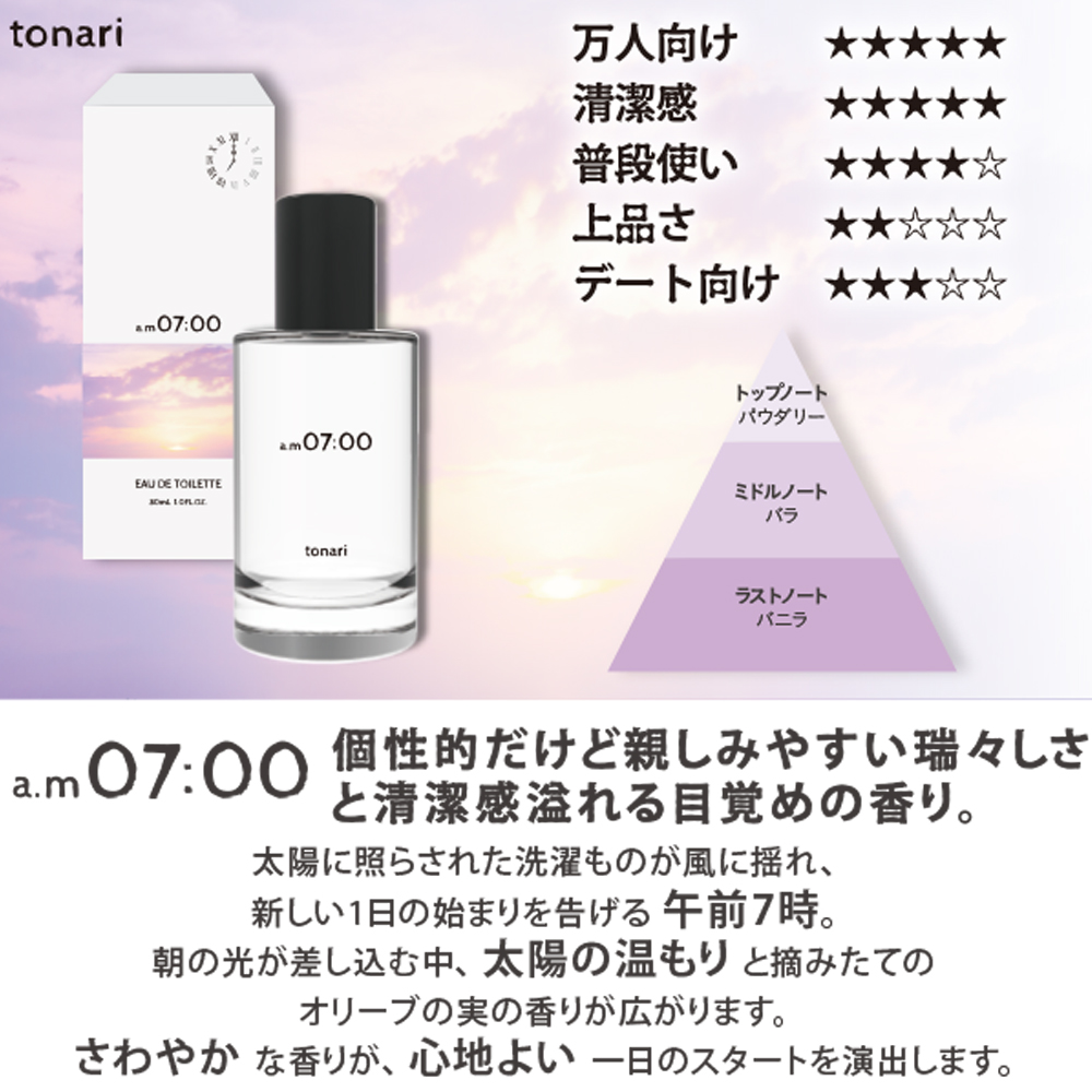 tonari オードトワレ30ml 4本セット