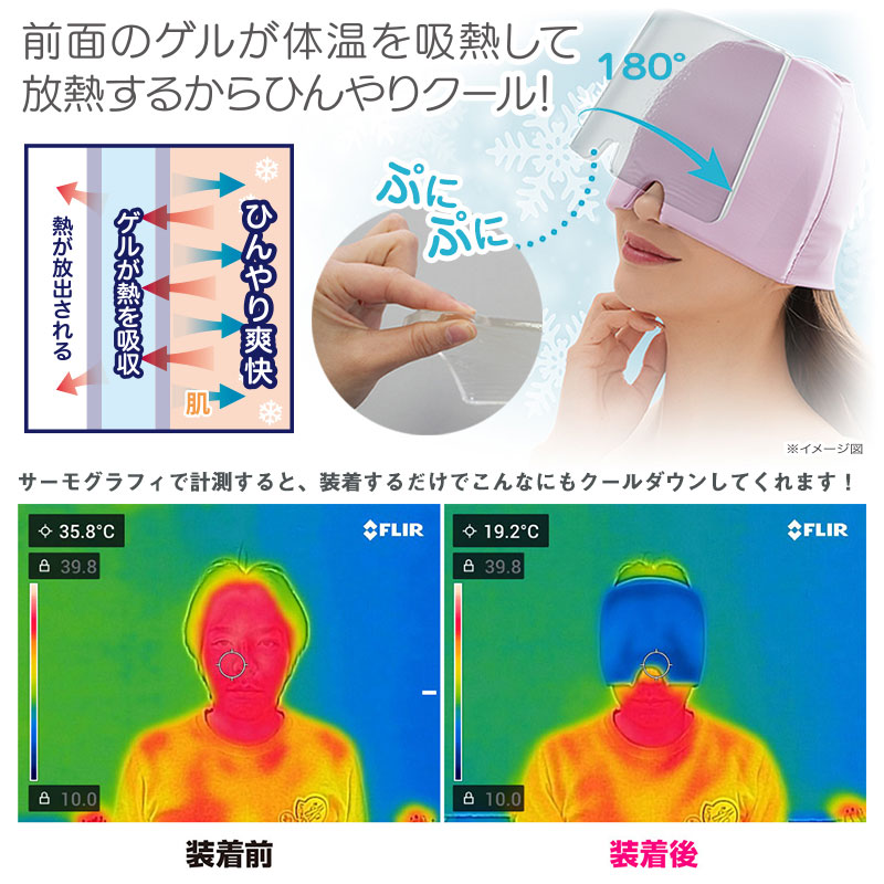 ひんやりゲルアイマスク