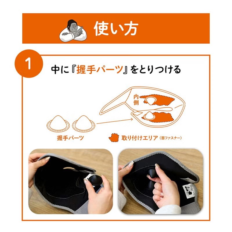 ゴリラの握手