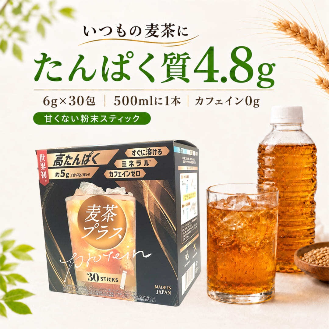 麦茶プラス 6g×30包